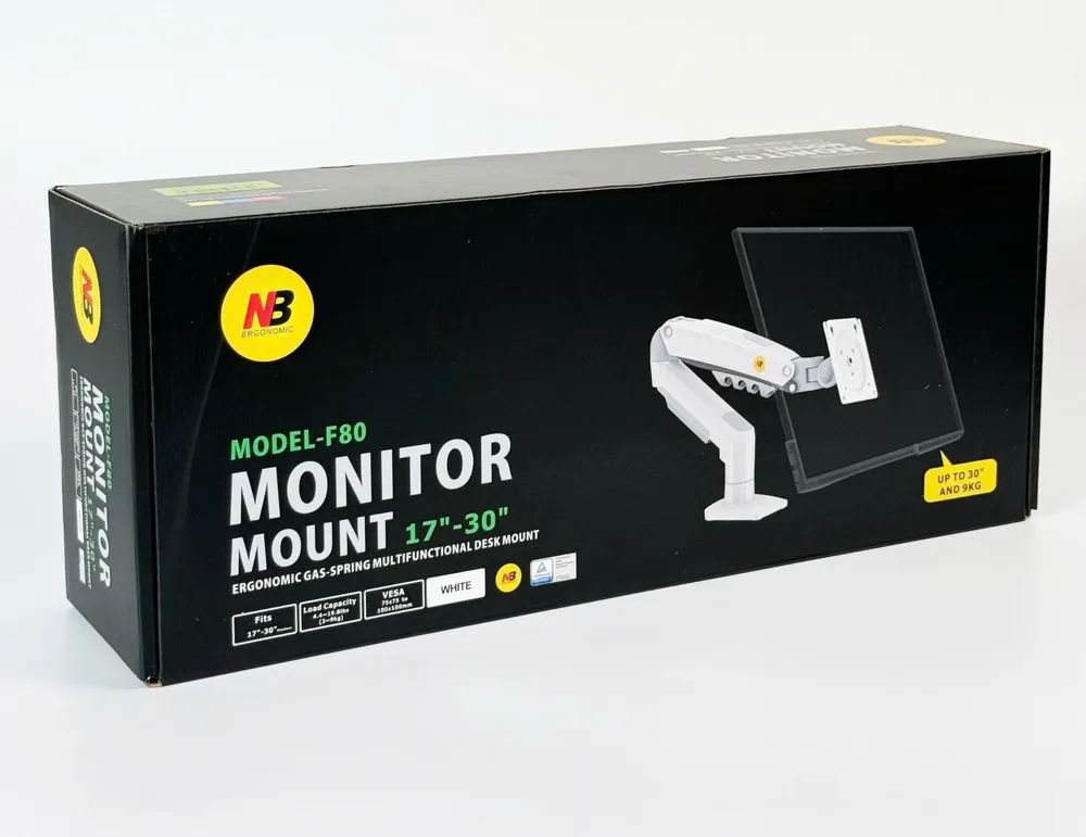 Giá Treo Màn Hình Máy Tính NB-F80 (17-30 inch) Xoay Đa Năng - ảnh 6