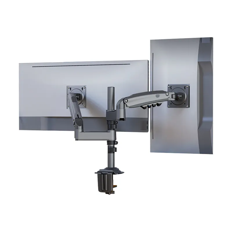 Giá Treo 2 Màn Hình North Bayou H180 Xám (17-27 inch) Matte Charcoal - ảnh 4