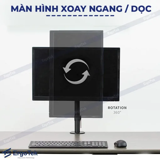 Giá Treo Màn Hình Ergotek EZ1 - 1 Màn Hình (17-32 inch) - ảnh 4