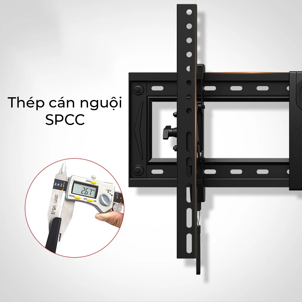 Giá Treo Tivi Nghiêng Gật Gù DF80T 55-90 inch - ảnh 6