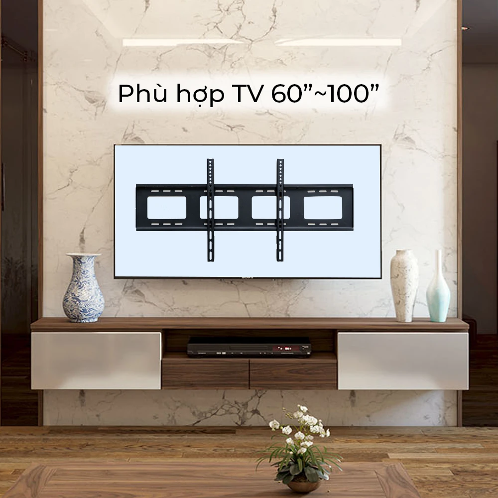Giá Treo Tivi Thẳng Sát Tường TL-G80 60-100 inch - ảnh 3