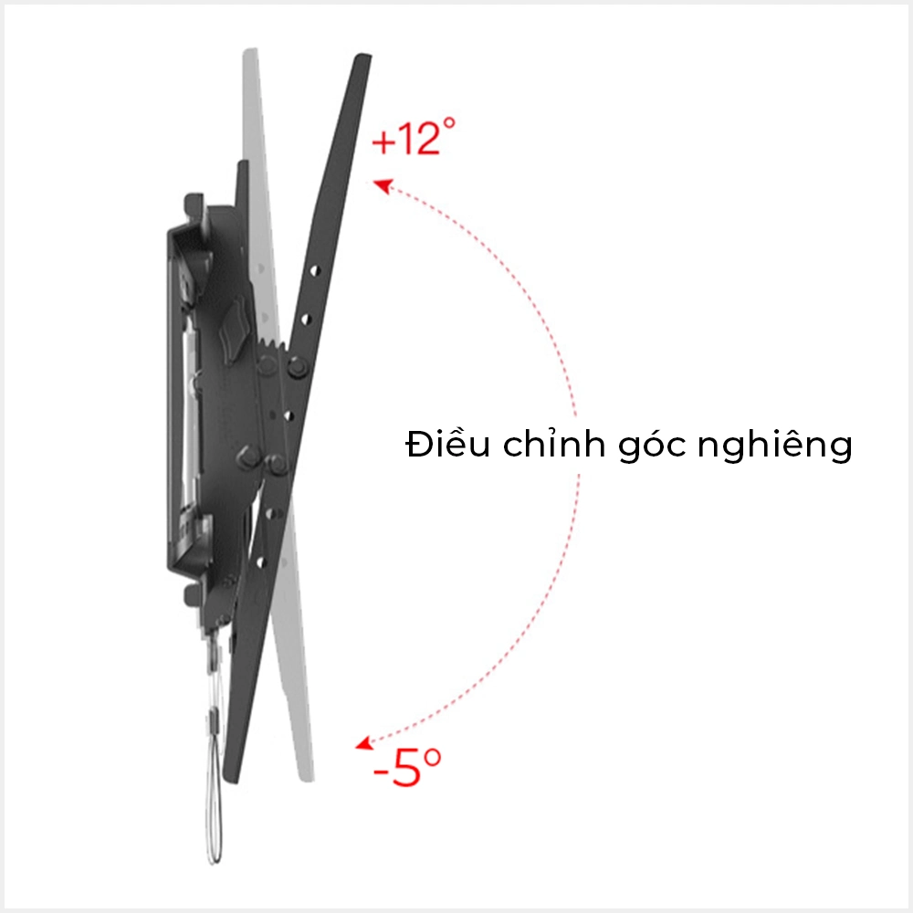 Giá Treo Tivi Nghiêng Gật Gù NB-DF90T 60-100 inch - ảnh 7