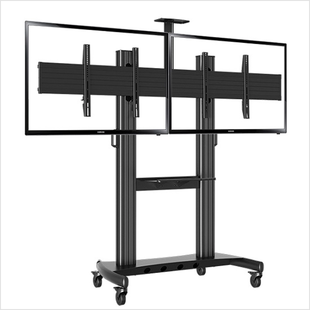 Giá Treo Di Động Nhập Khẩu 2 Màn Hình NB-AVT1800 32-65 inch - ảnh 3