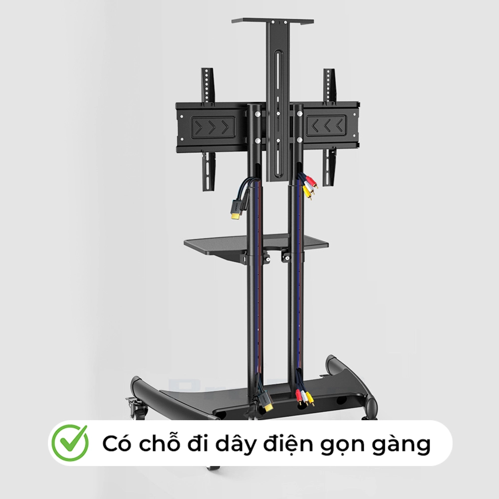 Giá Treo Tivi Di Động Nhập Khẩu Ava1500 32-75 inch - Không Khay Camera - ảnh 5