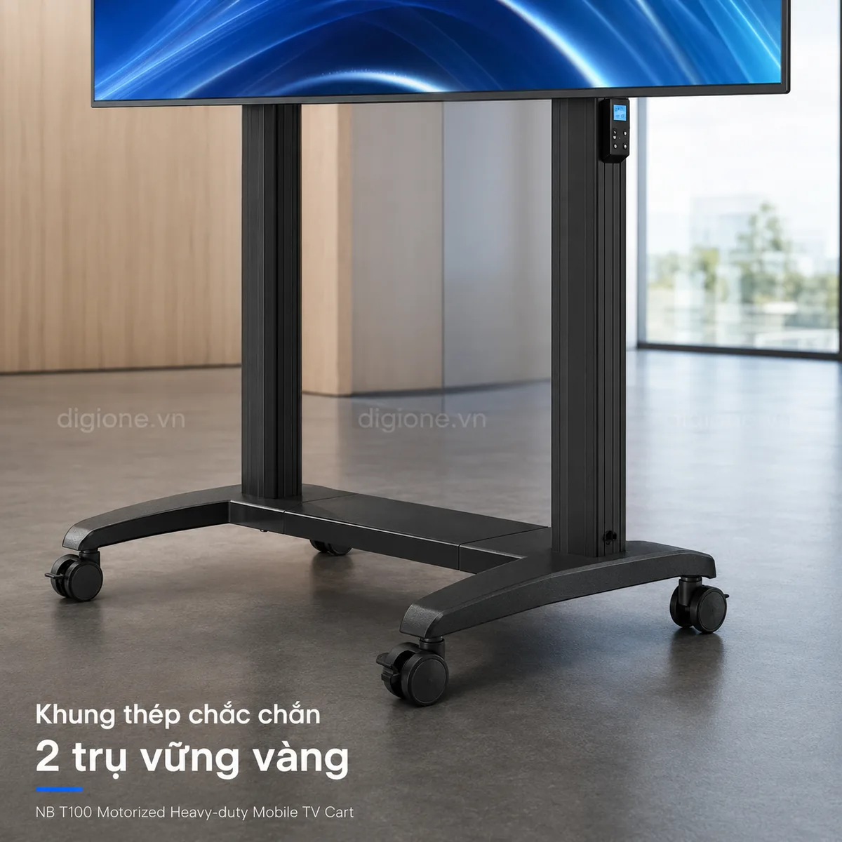 Giá Treo Tivi Di Động North Bayou NB T100 - 2 Motor TV 75-120 inch - ảnh 7