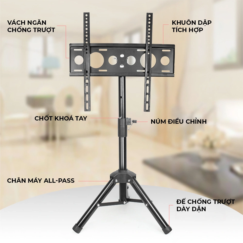 Giá Treo Tivi 3 Chân Di Động 32-50 inch - ảnh 4