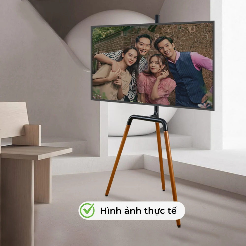 Kệ Treo Tivi 3 Chân VST-001B Siêu Đẹp 43-65 inch - ảnh 5