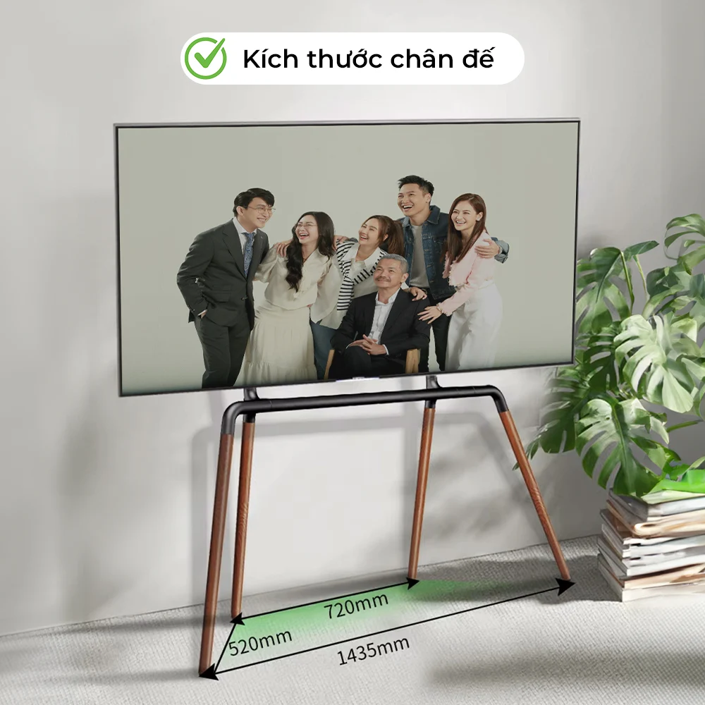 Kệ Treo 4 Chân Cao Cấp YS200 Cho Tivi 40-75 inch - ảnh 2