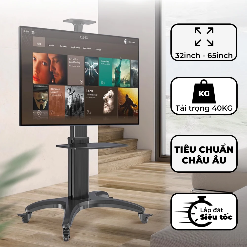 Giá Treo Tivi Di Động AVF1500 32-65 inch