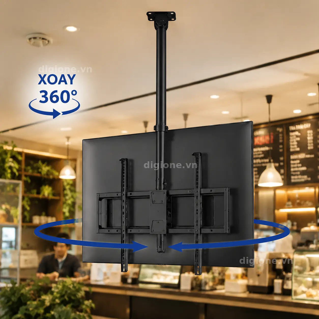 Giá Treo Tivi Thả Trần NB-T560 32-75 inch Dài 3m