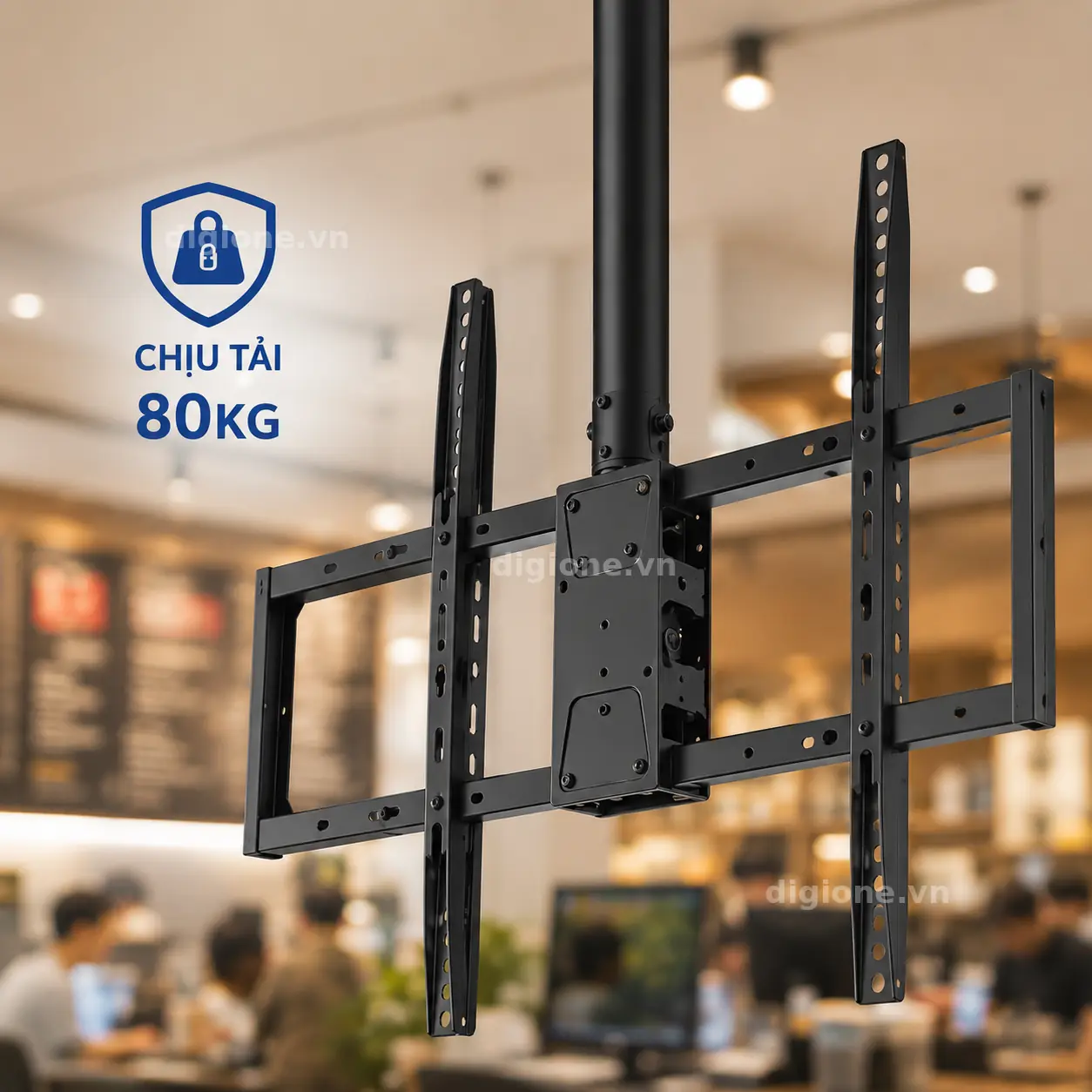 Giá Treo Tivi Nghiêng Thả Trần Egroteck E565 50-100 inch - ảnh 2
