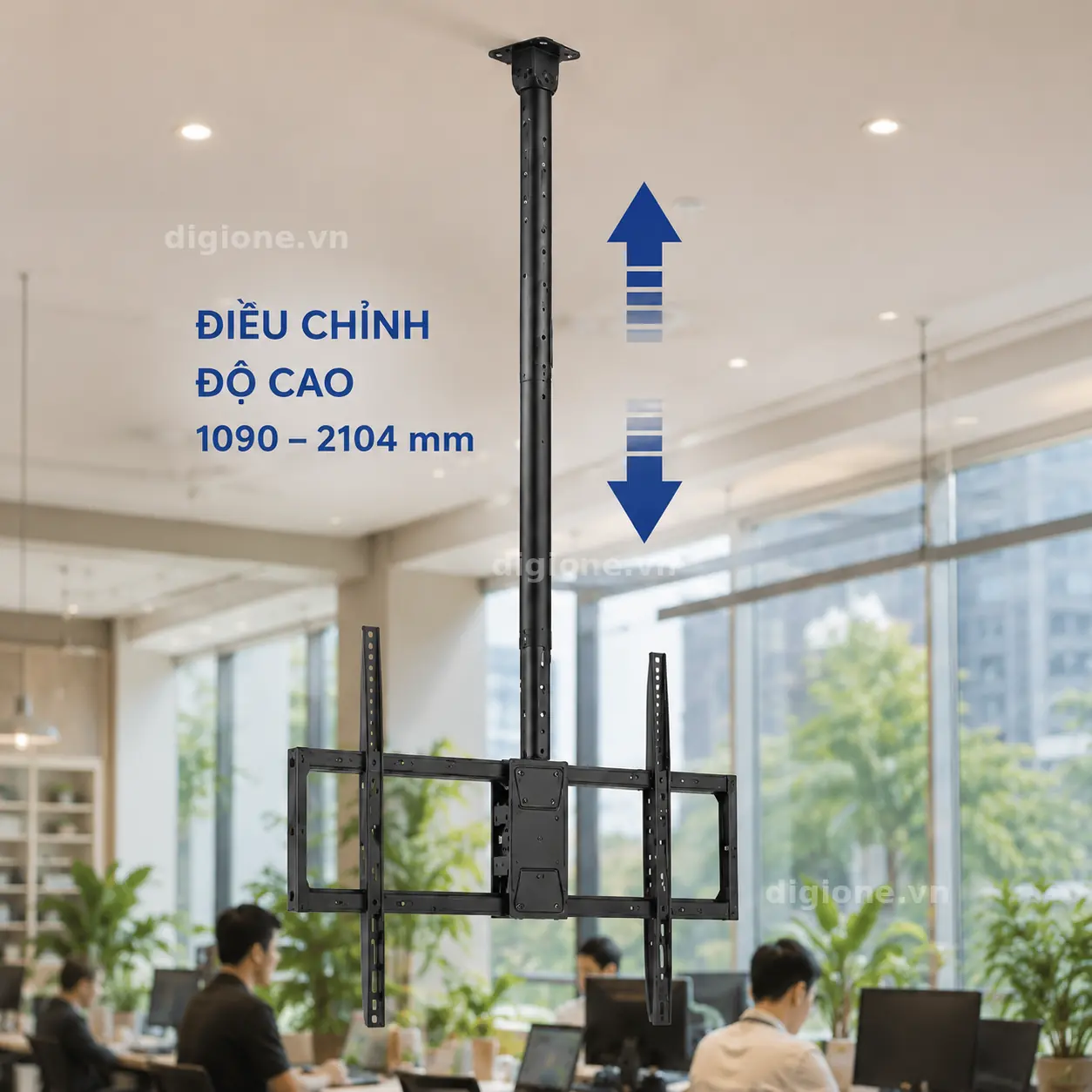 Giá Treo Tivi Nghiêng Thả Trần Egroteck E565 50-100 inch - ảnh 5