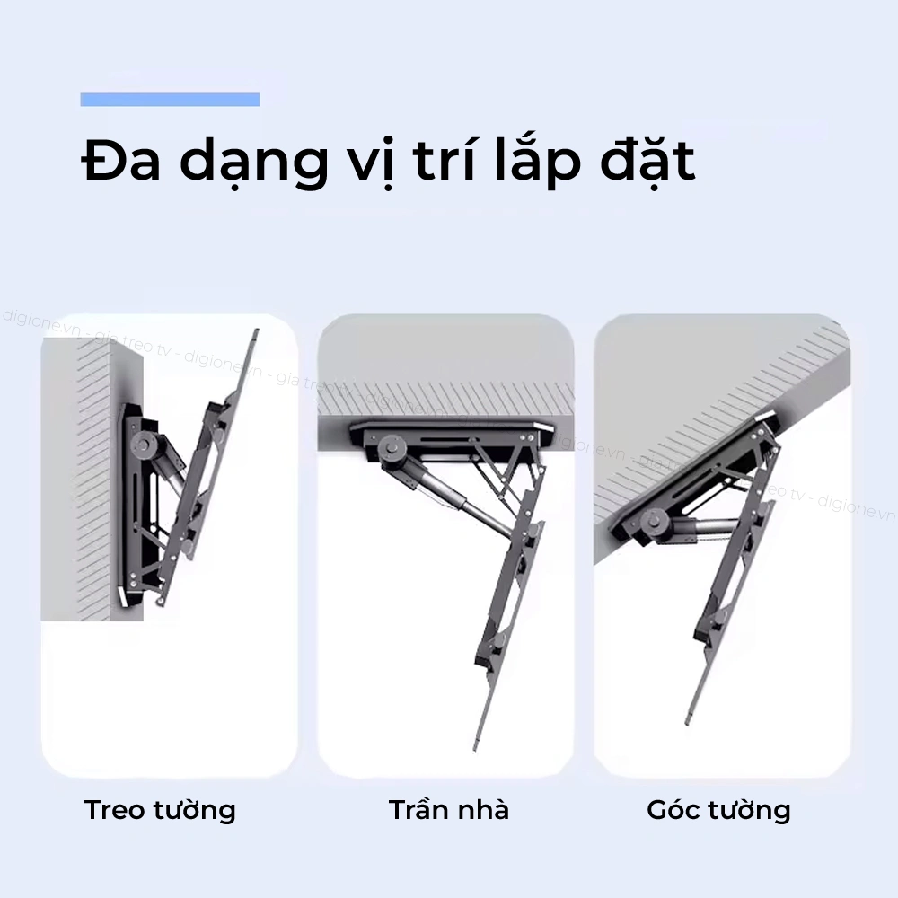 Giá Treo Tivi Thả Trần Có Điều Khiển 55-90 inch - ảnh 3